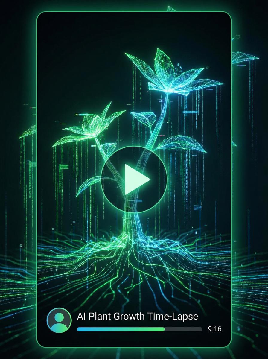 国产视频AI植物视频